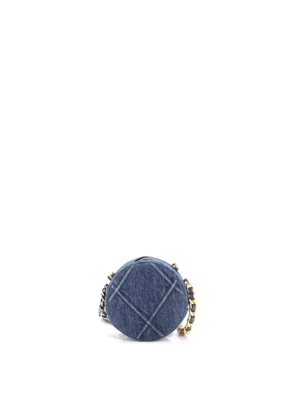 Chanel 19 Round Clutch With Chain #299253C26B